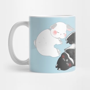 Yin yang  Claude and Sean Sleeping | Bunniesmee Mug